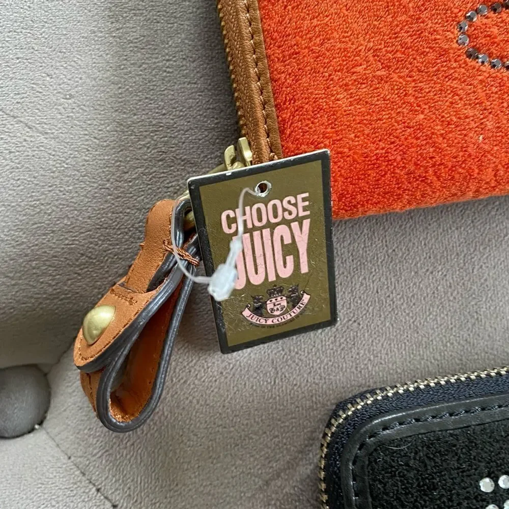Juicy couture y2k terry cloth wallets